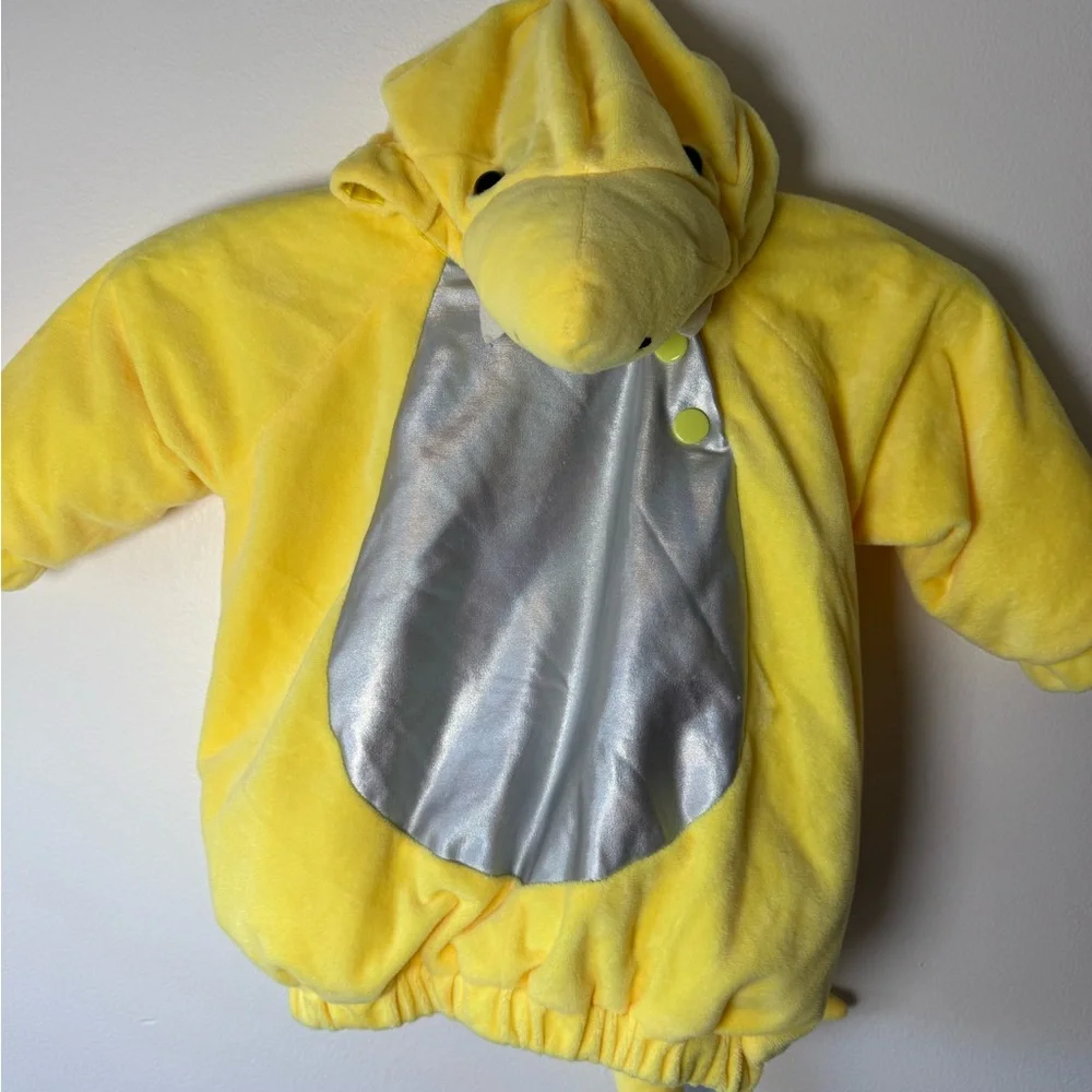 Yellow and Silver‎ Baby Shark Halloween Costume